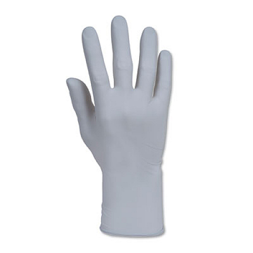 KleenGuard G10 Nitrile Gloves, 250 mm Length, Large, Gray, 150/Box (97823)