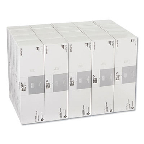 Georgia Pacific Professional Accuwipe Recycled 1-Ply Delicate Task Wipers,15x16 7/10,white, 14/box, 20 Box/ct (2975603)