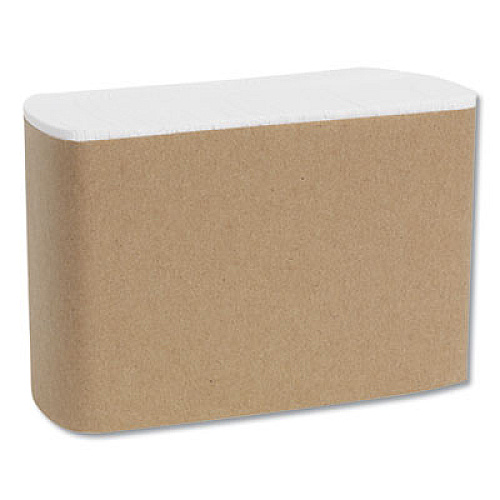 Georgia Pacific Professional Tall Fold Dispenser Napkins, 1-Ply, 7 x 13 1/2, White, 10000/Carton (33201)