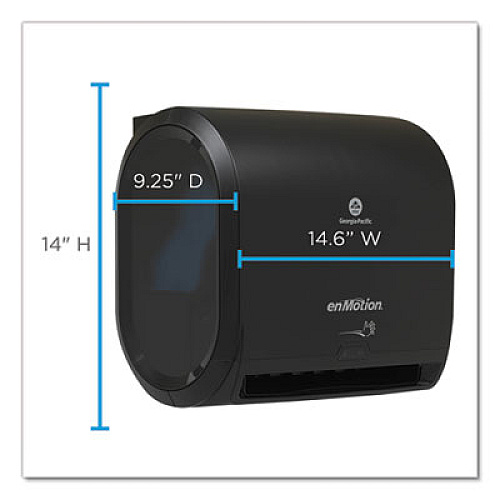 Georgia Pacific Professional enMotion Impulse 10 Automated Towel Dispenser, 9.25 x 14.6 x 14, Black (59488A)