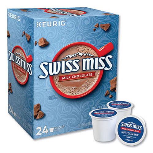 Swiss Miss Milk Chocolate Hot Cocoa K-Cups, 96/carton (1252CT)