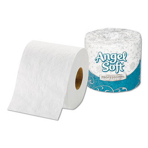 Georgia Pacific Professional Angel Soft ps Premium Bathroom Tissue, Septic Safe, 2-Ply, White, 450 Sheets/Roll, 20 Rolls/Carton (16620)