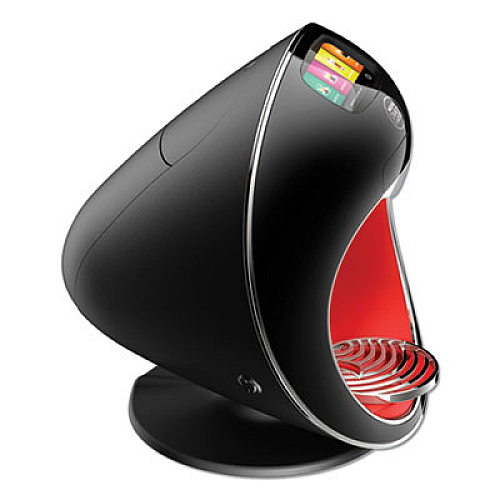 NESCAF Dolce Gusto Majesto Automatic Coffee Machine, Black/Red (98836)