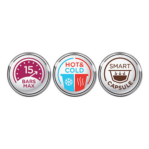 NESCAF Dolce Gusto Esperta 2 Automatic Coffee Machine, Black/Gray (87104)