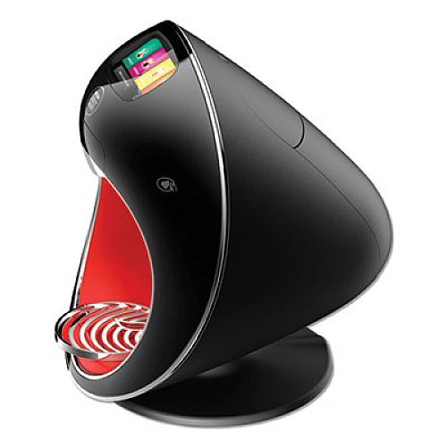 NESCAF Dolce Gusto Majesto Automatic Coffee Machine, Black/Red (98836)