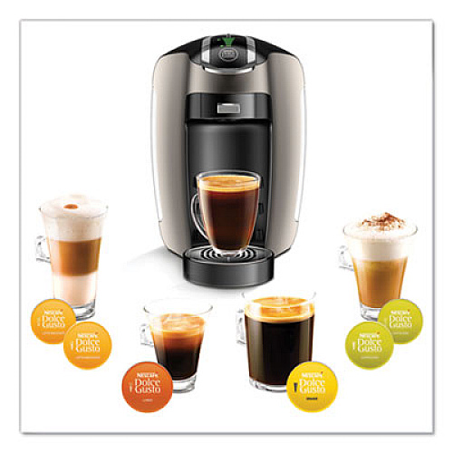 NESCAF Dolce Gusto Esperta 2 Automatic Coffee Machine, Black/Gray (87104)