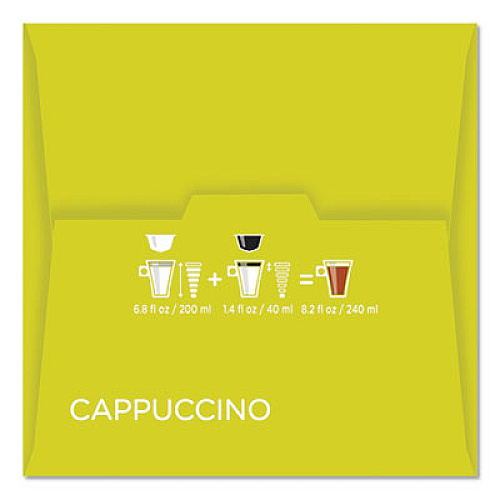 NESCAF Dolce Gusto Capsules, Cappuccino, 48/Carton (27376)