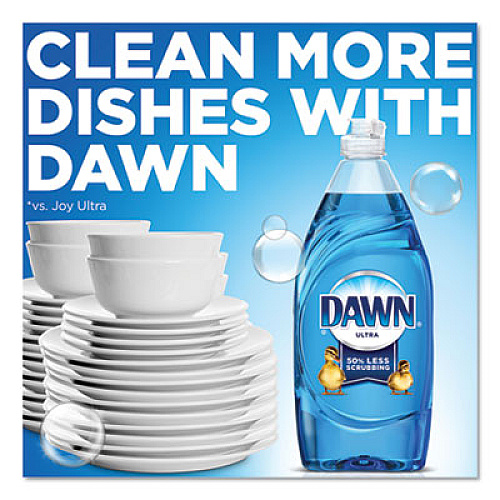 Ultra Liquid Dish Detergent, Dawn Original, 7 oz Bottle, 18/Carton (41134)