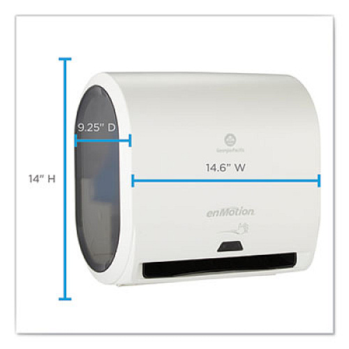 Georgia Pacific Professional enMotion Impulse 10 Automated Towel Dispenser, 9.25 x 14.6 x 14, White (59447A)