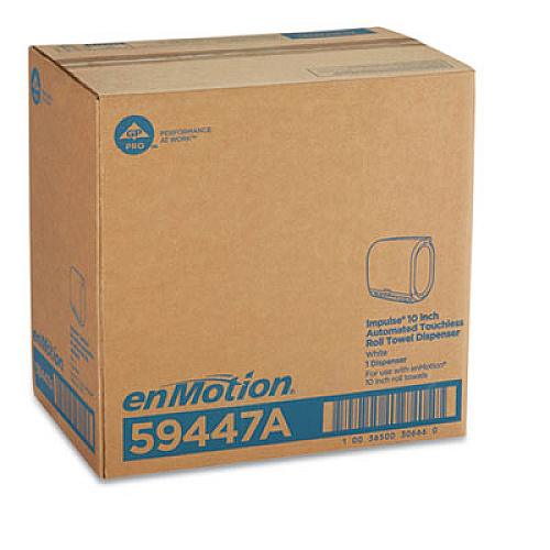 Georgia Pacific Professional enMotion Impulse 10 Automated Towel Dispenser, 9.25 x 14.6 x 14, White (59447A)