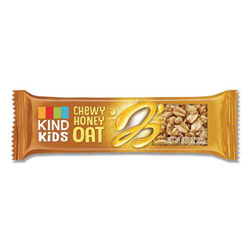 KIND Kids Bars, Chewy Honey Oat, 0.81 oz, 6/Pack (25989)