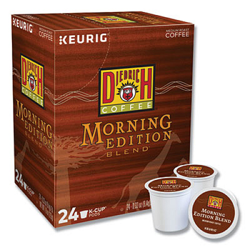 Diedrich Coffee Morning Edition Coffee K-Cups, 24/Box (6743)