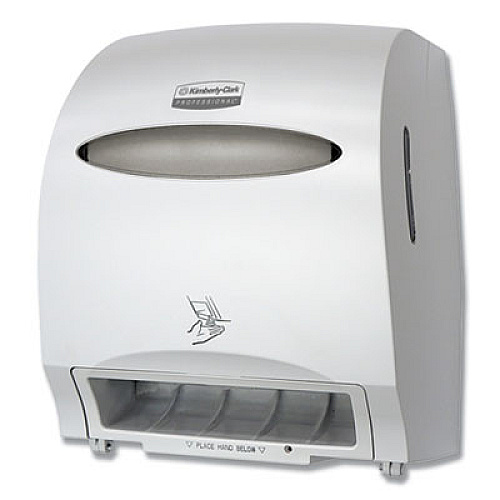 Kimberly-Clark Professional* Electronic Towel Dispenser, 12.7 x 9.57 x 15.76, White (48856)