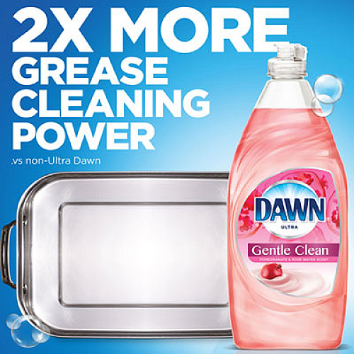 Dawn Ultra Gentle Clean, Pomegranate Splash, 24 oz Bottle (74093EA)