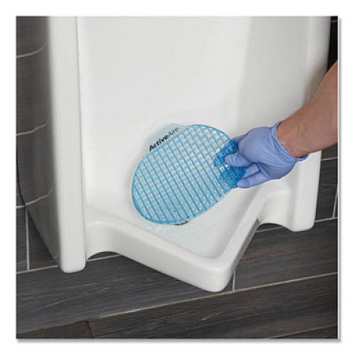 Georgia Pacific Professional ActiveAire Deodorizer Urinal Screen with Side Tab, Sunscape Mango Scent, Orange, 12/Carton (48261)