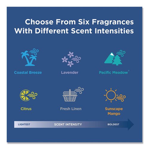 Georgia Pacific Professional Activeaire Passive Whole-Room Freshener, Coastal Breeze, Gel, 12/carton (48290)