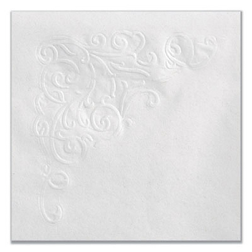 Georgia Pacific Professional 1/8 Fold Dinner Napkins, 15 X 16, White, 100/pack (31436)