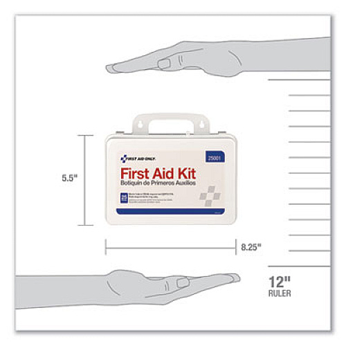 PhysiciansCare by First Aid Only First Aid Kit for Use by Up to 25 People, 113 Pieces, Plastic Case (25001)