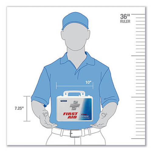 PhysiciansCare by First Aid Only Office First Aid Kit, for Up to 25 People, 131 Pieces, Plastic Case (60002)