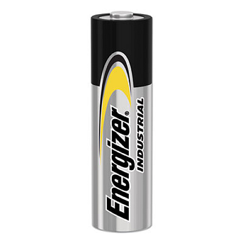 Energizer Industrial Alkaline AA Batteries, 1.5 V, 4/Pack, 6 Packs/Box (EN91)