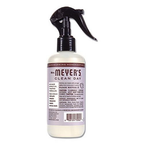 Mrs. Meyer's Clean Day Room Freshener, Lavender, 8 oz, Non-Aerosol Spray, 6/Carton (670763)