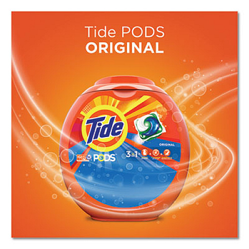 Detergent Pods, Tide Original Scent, 96/Tub (80145EA)