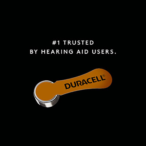 Duracell Hearing Aid Battery, #10, 8/Pack (DA10B8ZM10)