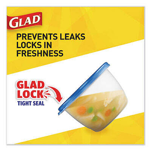 Glad 70240 Food Storage Containers with Lids