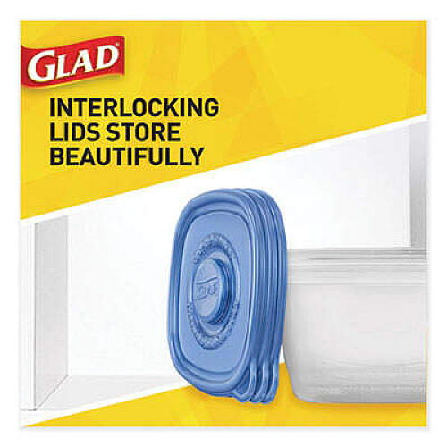 Glad 70240 Food Storage Containers with Lids