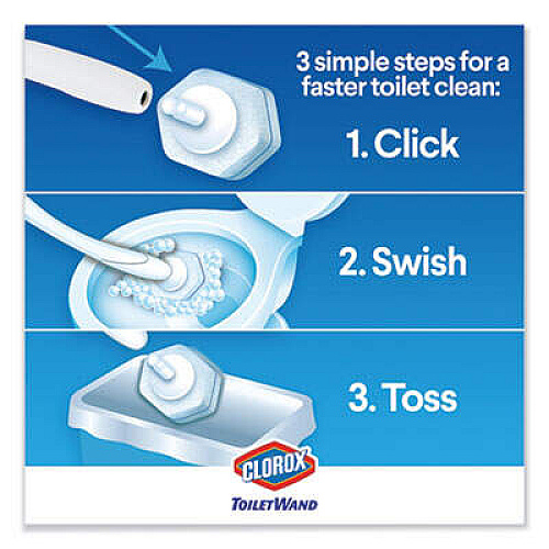 Clorox 31932 Scentiva Disinfecting ToiletWand Refills
