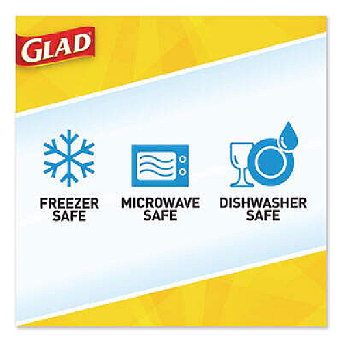 Glad 70240 Food Storage Containers with Lids
