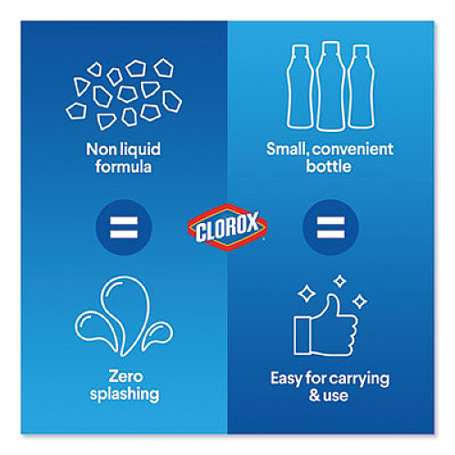 Clorox Control Bleach Crystals, Regular, 24 Oz Canister (31342EA)