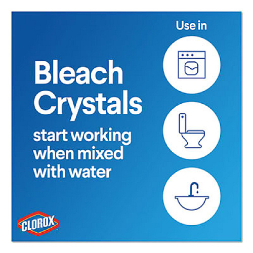 Clorox Control Bleach Crystals, Regular, 24 Oz Canister (31342EA)