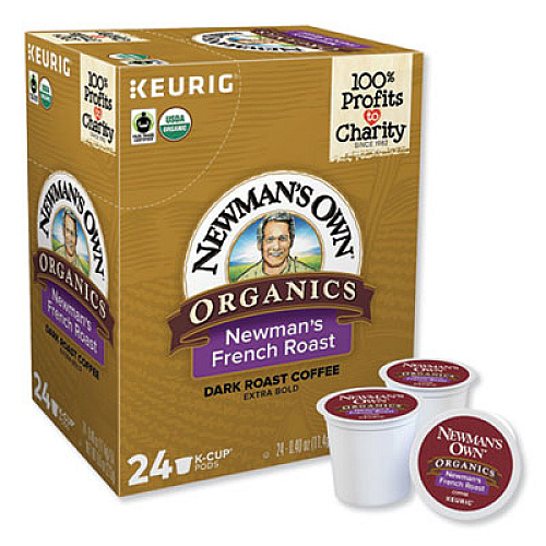 Newmans Own Organics 5339 French Roast Coffee K-Cups
