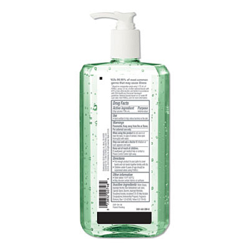 PURELL ADVANCED SOOTHING GEL HAND SANITIZER, FRESH SCENT WITH ALOE AND VITAMIN E, 1 L PUMP BOTTLE (308104CMREA)