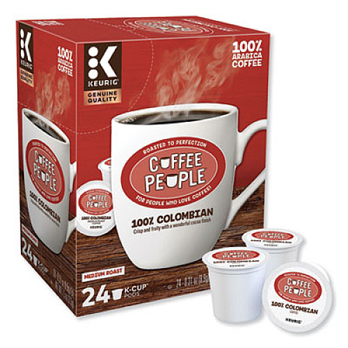 Coffee People 7586 100% Colombian K-Cup