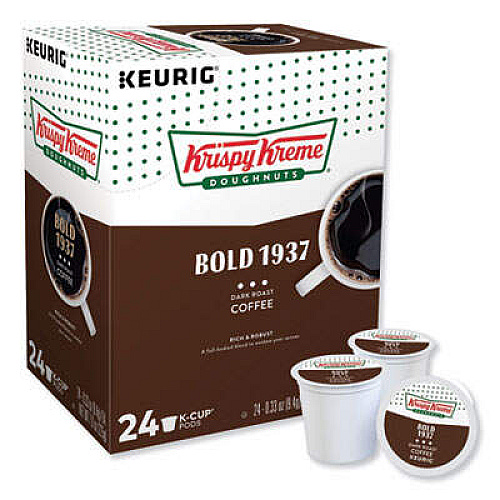 Krispy Kreme Doughnuts 6974 Bold 1937 Coffee K-Cups