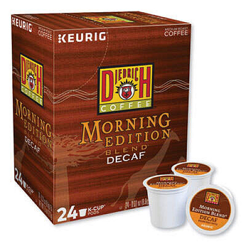 Diedrich Coffee 6744 Morning Edition Decaf Coffee K-Cups