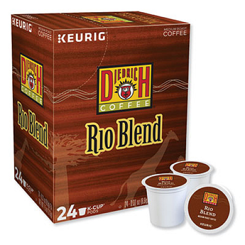 Diedrich Coffee Rio Blend Coffee K-Cups, 24/box (6746)