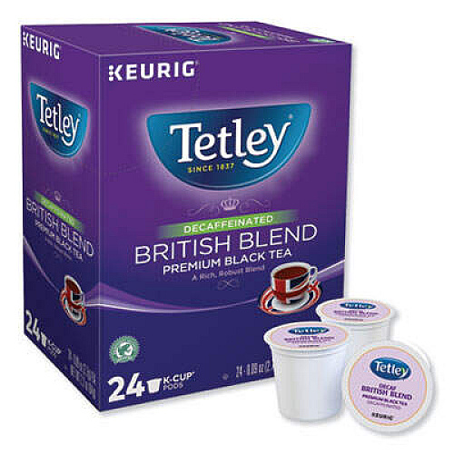 Tetley 6856 British Blend Decaf Tea K-Cups
