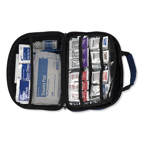 First Aid Only BULK ANSI 2015 COMPLIANT FIRST AID KIT, 211 PIECES, FABRIC CASE (91062)
