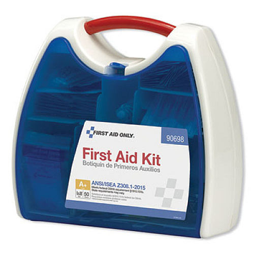 First Aid Only ANSI A+ 2015 ReadyCare First Aid Kit for Up to 50 People, 238 Pieces, Plastic Case (90698)