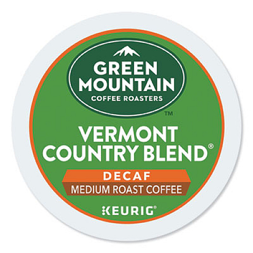 Green Mountain Coffee Decaf Variety Coffee K-Cups, 88/Carton (6503CT)