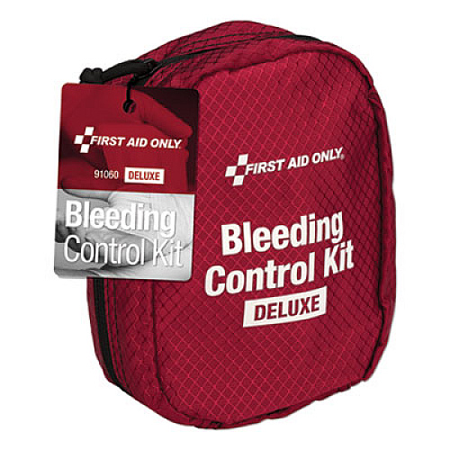First Aid Only DELUXE BLEEDING CONTROL KIT, 5 X 3.5 X 7 (91060)