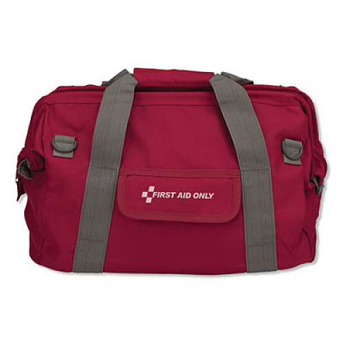 First Aid Only All Terrain First Aid Kit, 112 Pieces, Ballistic Nylon, Red (9000)