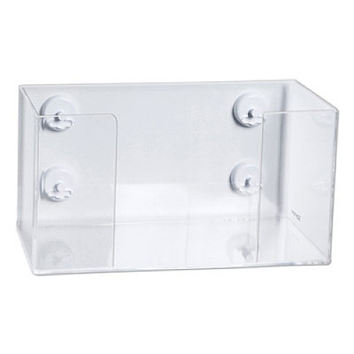 Mounting Magnets for Kantek Acrylic Glove and Paper Towel Dispensers, 1.5" Diameter, White/Silver, 4/Set (AHM001)