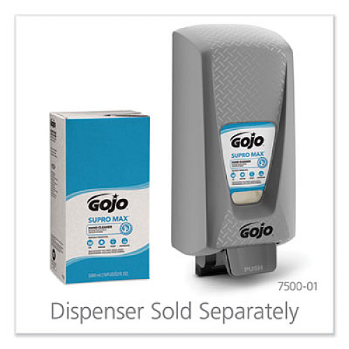 SUPRO MAX Heavy Duty Hand Cleaner, Refill for GOJO PRO TDX Dispenser, Floral Scent, 5,000 mL, 2/Carton (7572)