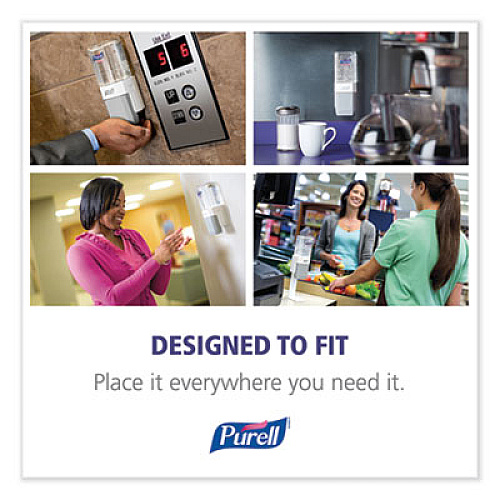 PURELL ADVANCED REFRESHING GEL HAND SANITIZER, CLEAN SCENT, 450 ML, 8/CARTON (1450082CT)