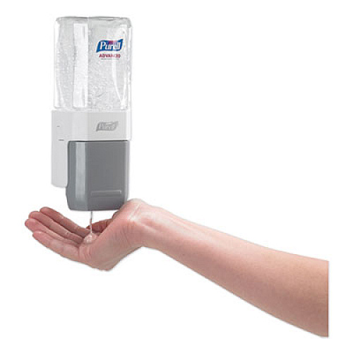 PURELL ADVANCED REFRESHING GEL HAND SANITIZER, CLEAN SCENT, 450 ML, 8/CARTON (1450082CT)