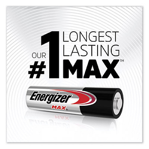 Energizer MAX Alkaline AA Batteries, 1.5 V, 24/Pack (E91BP24)